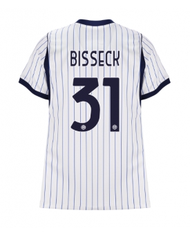 Billige Fotballdrakt Inter Milan Yann Bisseck #31 Replika Bortedrakt Dame 2026-27 Kortermet Billige Fotballdrakt Inter Milan Yann Bisseck #31 Replika Bortedrakt Dame 2026-27 Kortermet